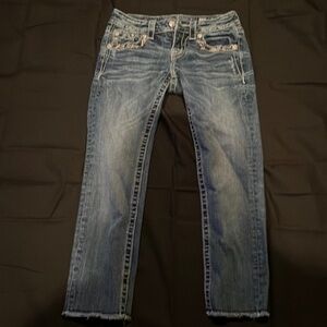 Miss Me Signature Crop Jeans Size 25